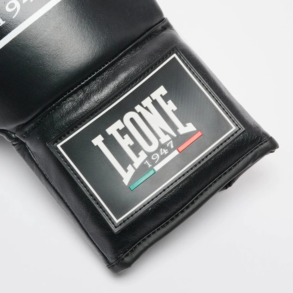 Leone Boxhandschuhe Shock Pro mit Schnürung, Schwarz 5