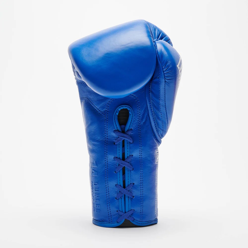 Leone Boxhandschuhe The Greatest mit Schnürung, Blau 4