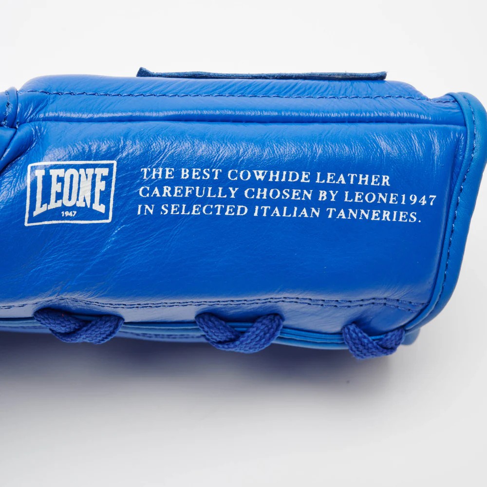 Leone Boxhandschuhe The Greatest mit Schnürung, Blau 9