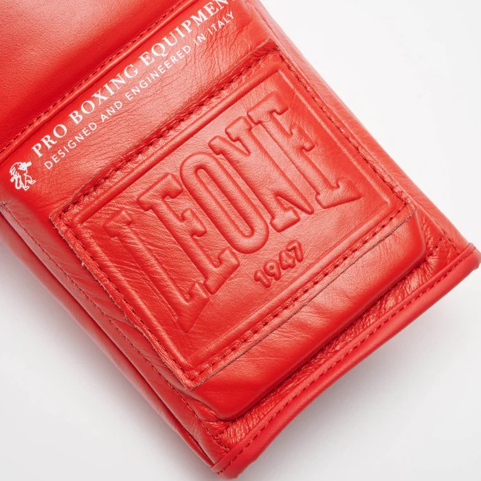 Leone Boxhandschuhe The Greatest mit Schnürung, Rot 6