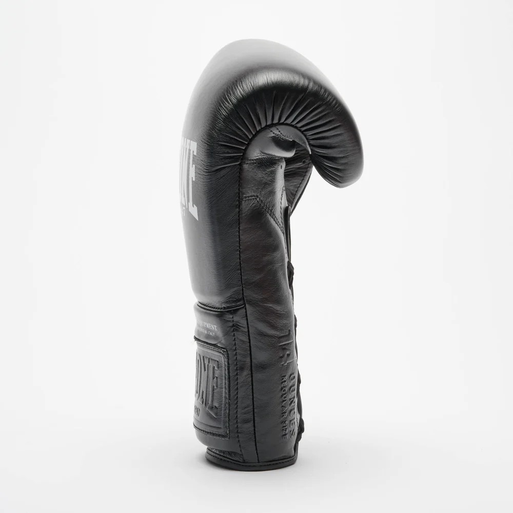 Leone Boxhandschuhe The Greatest mit Schnürung, Schwarz 5