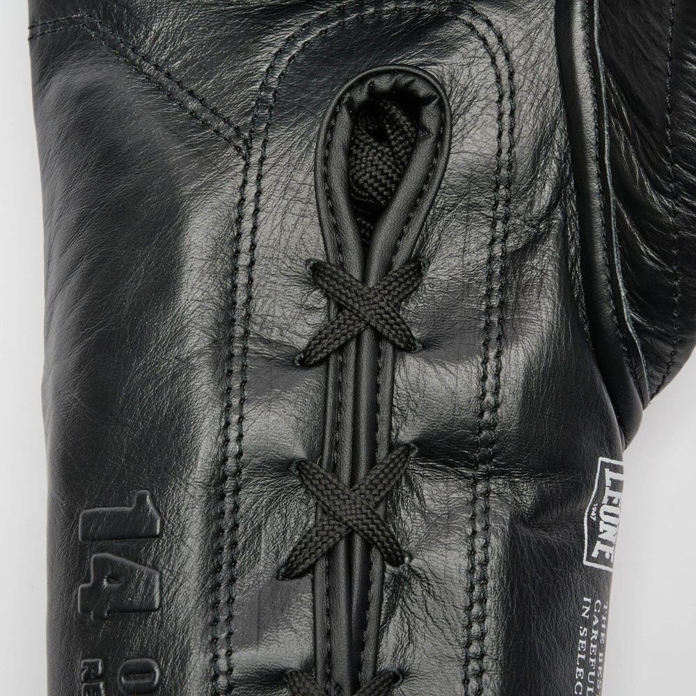 Leone Boxhandschuhe The Greatest mit Schnürung, Schwarz 7