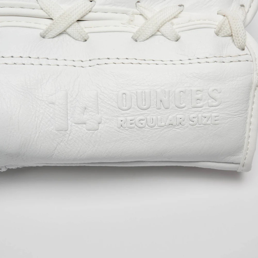 Leone Boxhandschuhe The Greatest mit Schnürung, Weiß 8