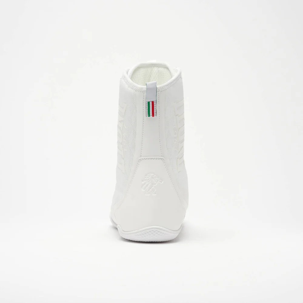 Leone Boxschuhe Professional, Weiß 4