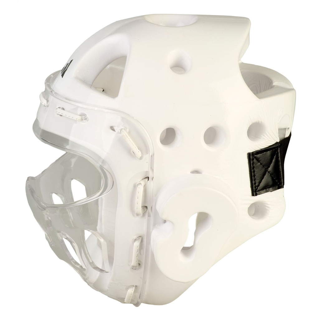 adidas Kopfschutz Taekwondo WT mit Visier, Weiß