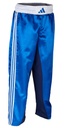 adidas Kickboxhose WAKO, Blau-Weiß 3