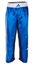 adidas Kickboxhose WAKO, Blau-Weiß 4
