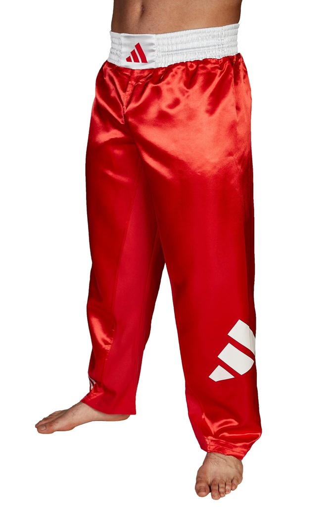 adidas Kickboxhose WAKO, Rot-Weiß 2
