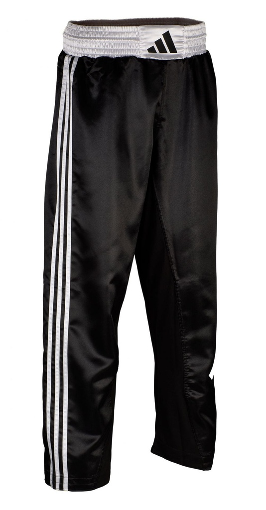 adidas Kickboxhose WAKO, Schwarz-Weiß 4
