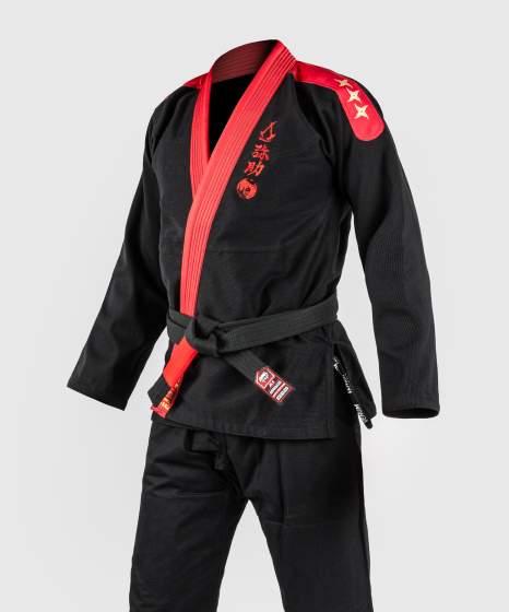 Venum BJJ Gi X Assassin`s Creed Shadows, Schwarz-Rot 2