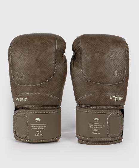 Venum Boxhandschuhe Impact Evo Scales, Braun 4
