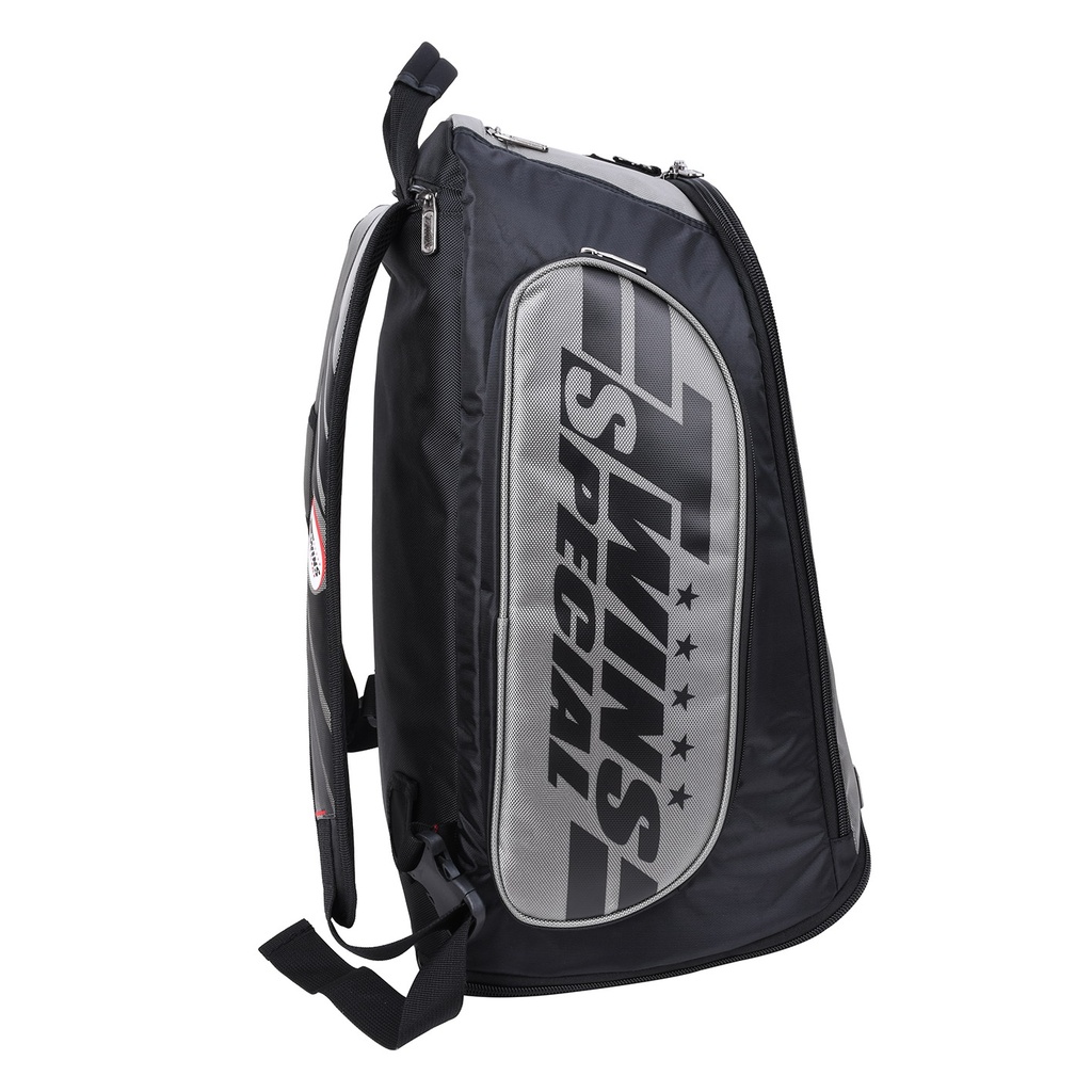 Twins Sporttasche-Rucksack CBBT2, Schwarz-Grau