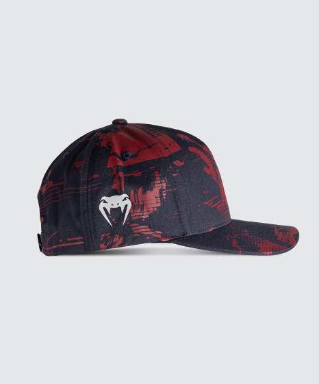Venum Cap UFC Zenith Authentic Fight Week, Dunkelblau-Burgunderrot 3