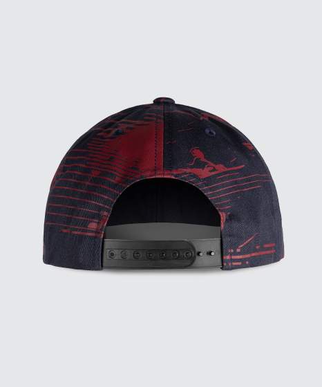 Venum Cap UFC Zenith Authentic Fight Week, Dunkelblau-Burgunderrot 4