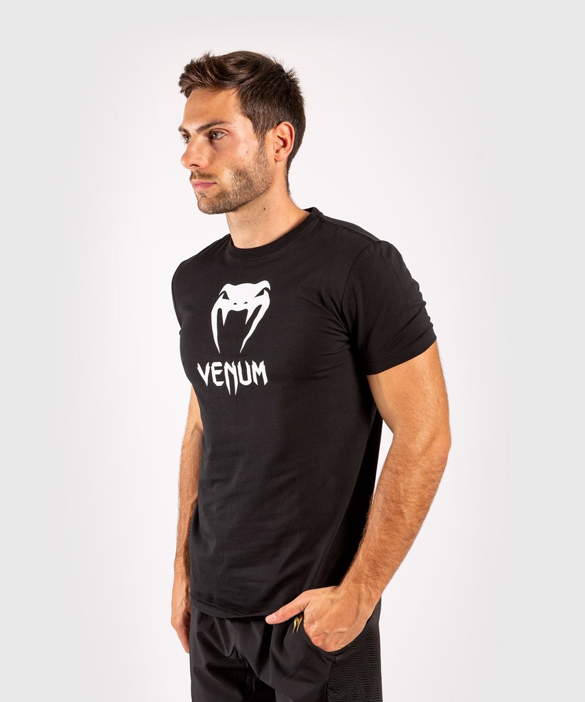 Venum T-Shirt Classic, Schwarz-Weiß 2