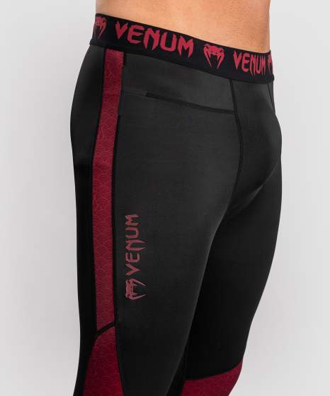 Venum Compression Pants X Assassin`s Creed Shadow, Schwarz-Rot 6