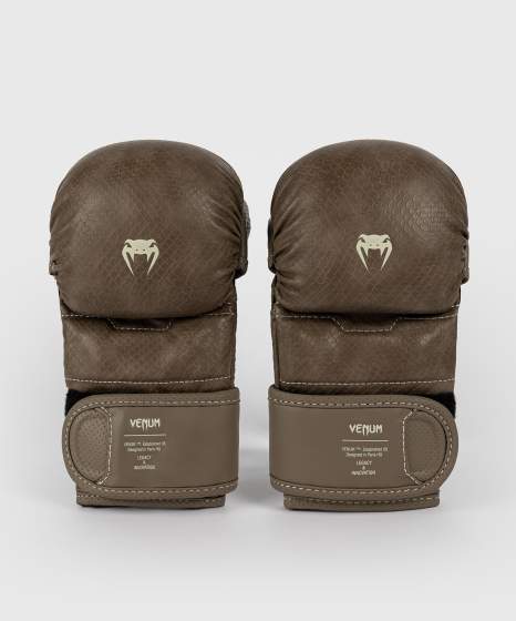 Venum MMA Handschuhe Sparring Impact Evo Scales, Braun 2