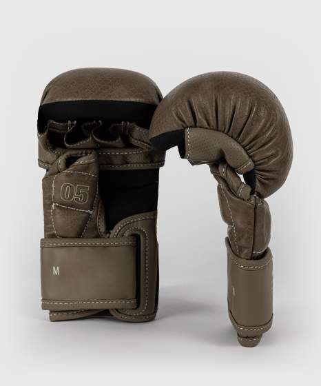 Venum MMA Handschuhe Sparring Impact Evo Scales, Braun 4