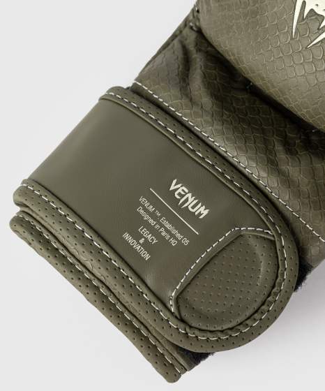 Venum MMA Handschuhe Sparring Impact Evo Scales, Grün 4