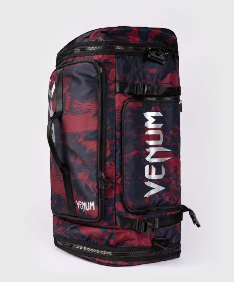 Venum Sporttasche-Rucksack UFC Zenith Authentic Fight Week, Dunkelblau-Burgunderrot 2