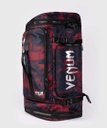 Venum Sporttasche-Rucksack UFC Zenith Authentic Fight Week, Dunkelblau-Burgunderrot 2