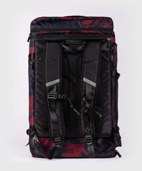 Venum Sporttasche-Rucksack UFC Zenith Authentic Fight Week, Dunkelblau-Burgunderrot 4