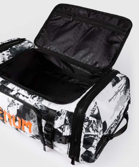 Venum Sporttasche-Rucksack UFC Zenith Authentic Fight Week, Schwarz-Weiß 5