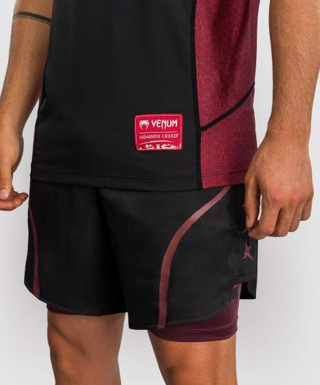 Venum T-Shirt Dry-Tech X Assassin`s Creed Shadows, Schwarz-Rot 6