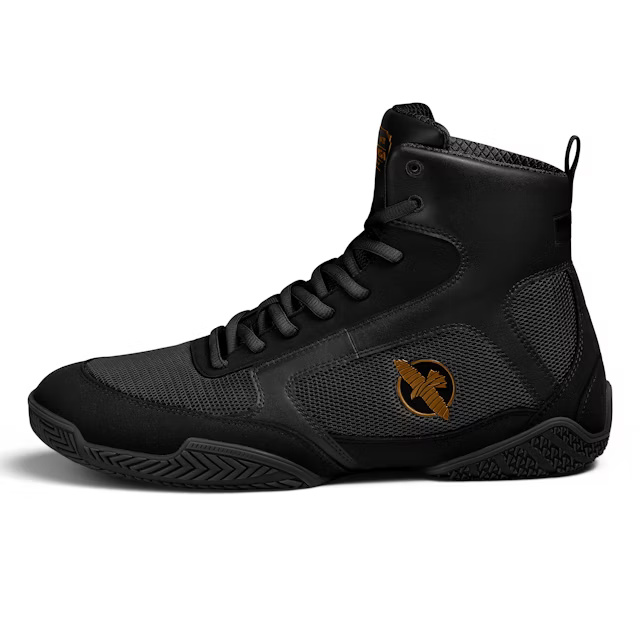 Hayabusa Boxschuhe Pro, Schwarz 2