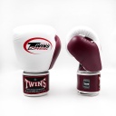 Twins Boxhandschuhe BGVL-3-2T, Weiß-Marone 2