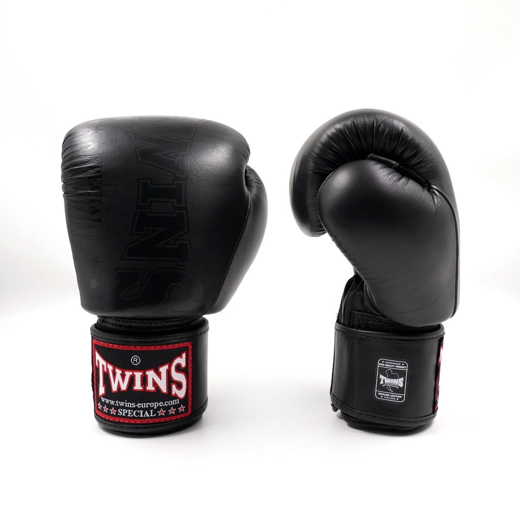Twins Boxhandschuhe BGVL-8, Schwarz-Schwarz 2
