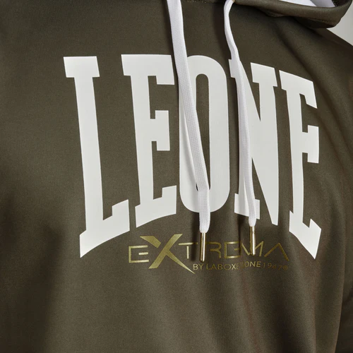 Leone Hoodie Logo, Grün 2
