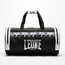 Leone Sporttasche Iconic, Schwarz-Weiß 2