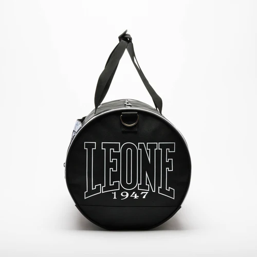 Leone Sporttasche Iconic, Schwarz-Weiß
