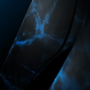 Hayabusa UFC Compression Pants, Schwarz-Blau