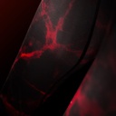 Hayabusa UFC Compression Pants, Schwarz-Rot 5