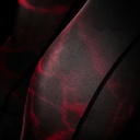 Hayabusa UFC Compression Pants, Schwarz-Rot