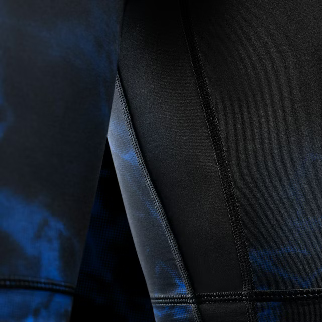 Hayabusa UFC Compression Shorts, Schwarz-Blau 6