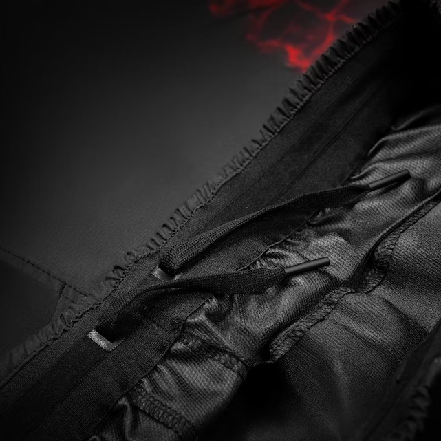 Hayabusa UFC Fight Shorts, Schwarz-Rot 6