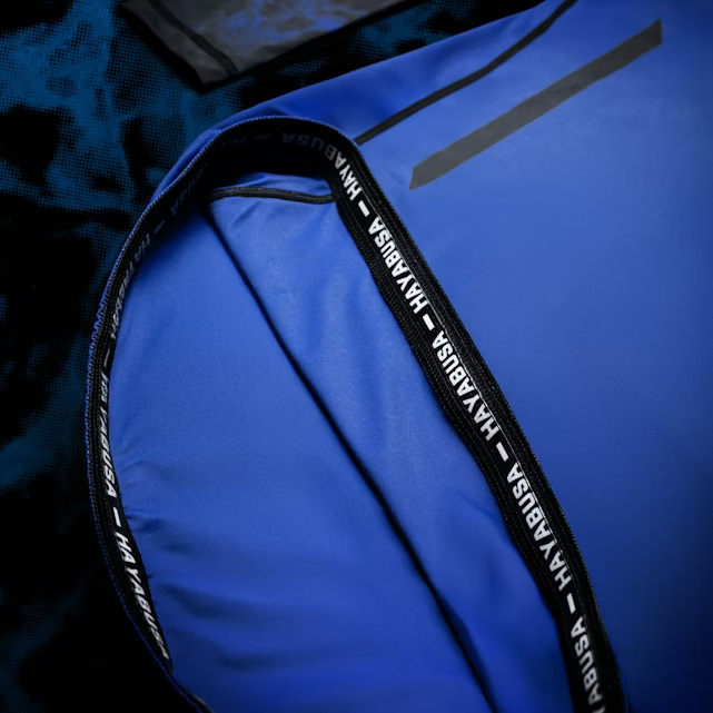 Hayabusa UFC Rash Guard, Schwarz-Blau 3