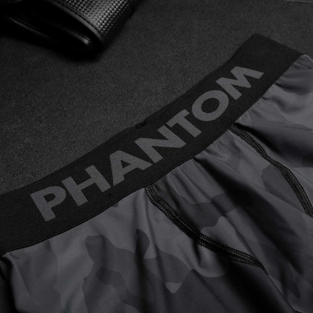 Phantom Compression Pants Domination, Camo-Schwarz 5