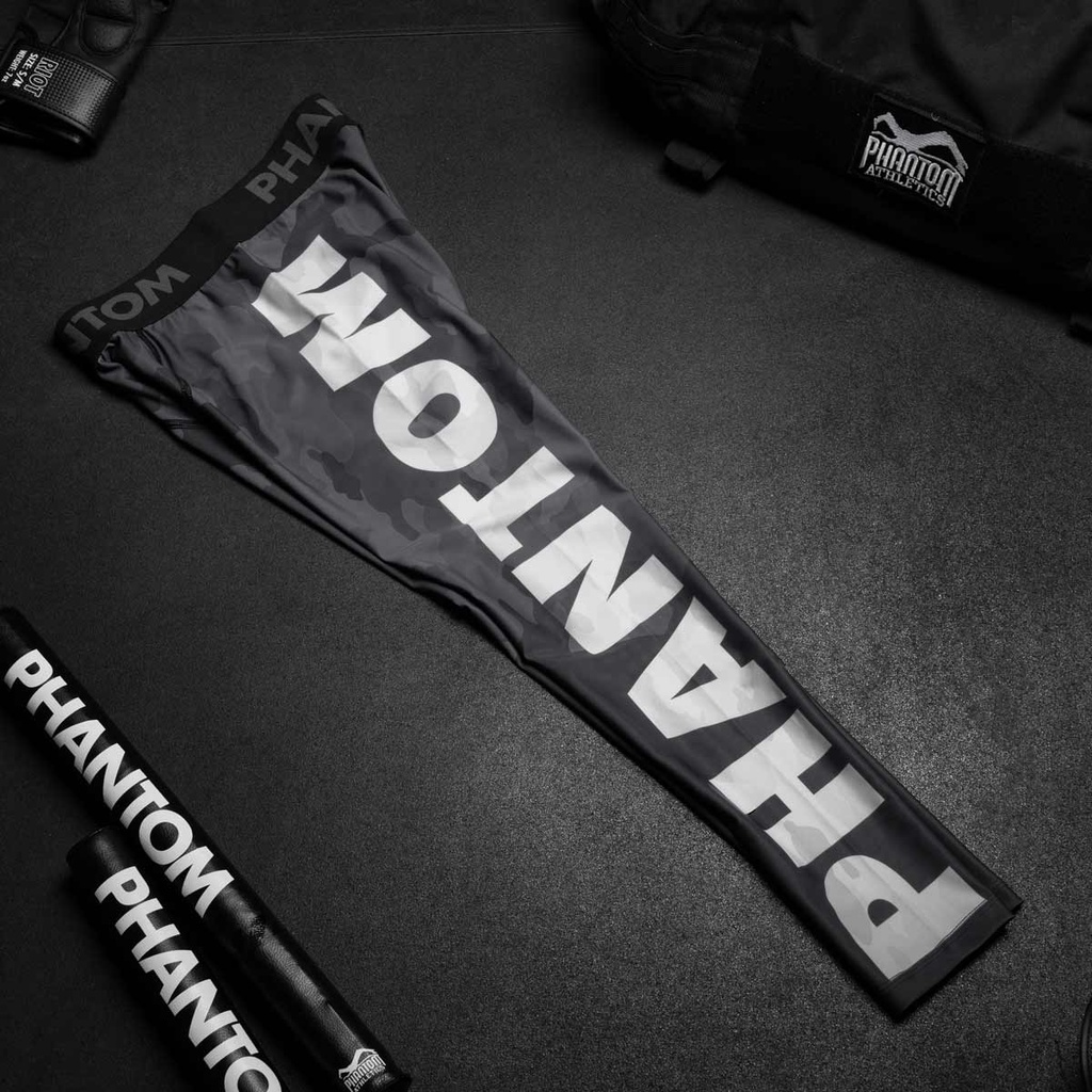 Phantom Compression Pants Domination, Camo-Schwarz 6