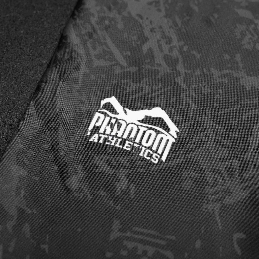 Phantom Compression Pants Muay Thai, Schwarz 8