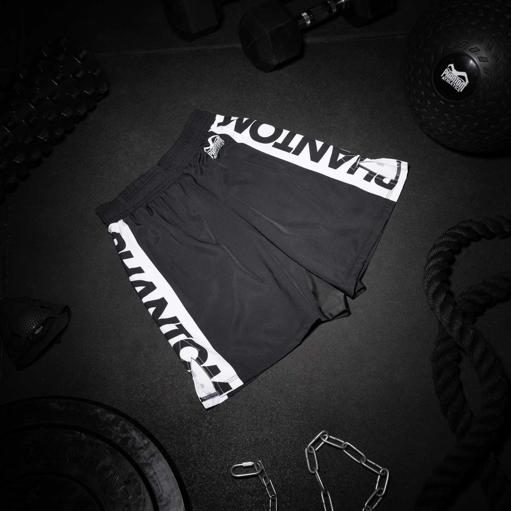 Phantom Fight Shorts Evo Apex, Schwarz