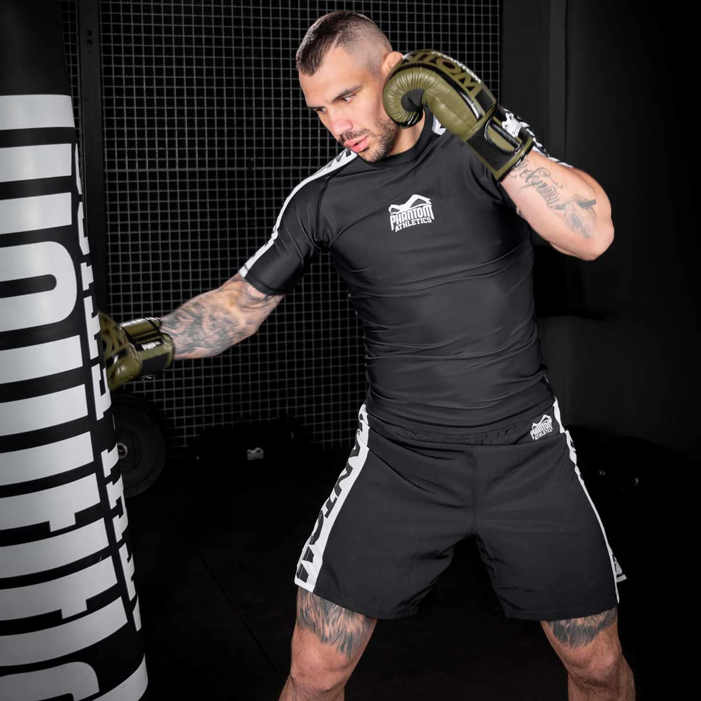 Phantom Fight Shorts Evo Apex, Schwarz 10