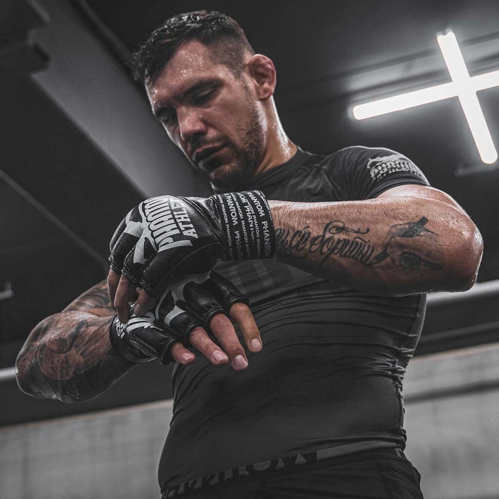 Phantom MMA Handschuhe Blackout, Schwarz