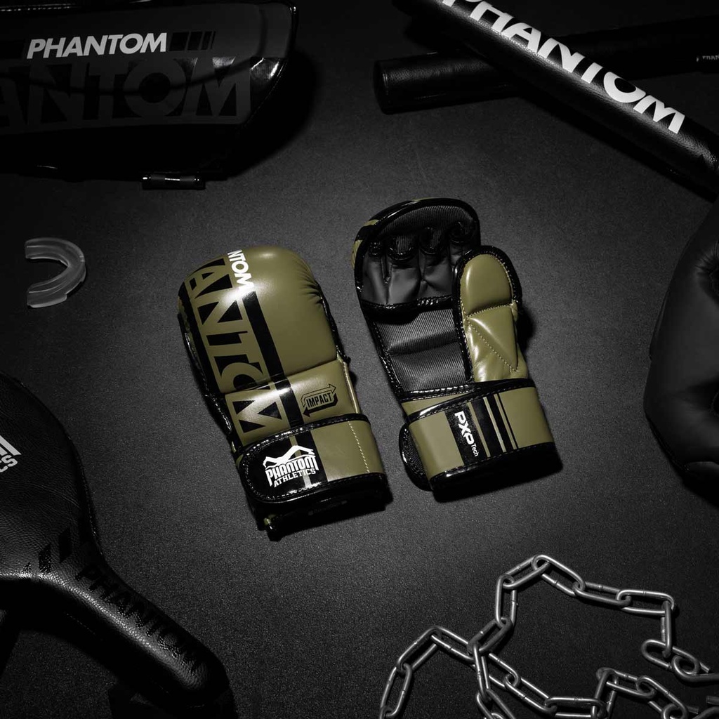 Phantom MMA Handschuhe Sparring Apex Army, Militärgrün