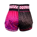 Twins Muay Thai Shorts Maze, Schwarz-Rot 3