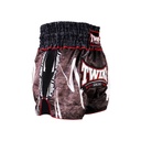 Twins Muay Thai Shorts Rusty, Schwarz 3