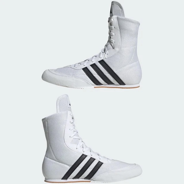 adidas Boxschuhe Box Hog 2, Weiß-Schwarz 4